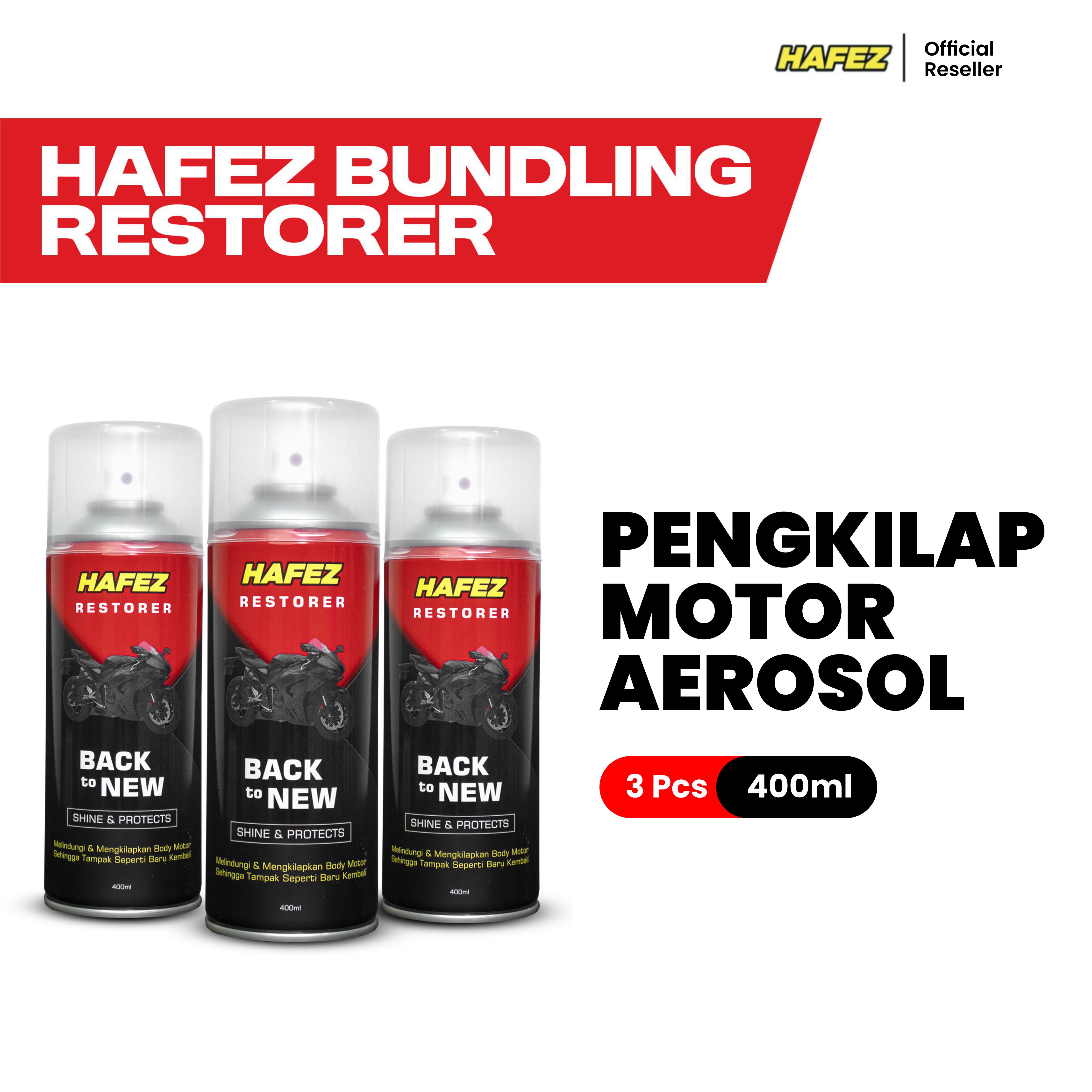 Paket Bundling Hafez Restorer 3 Pcs